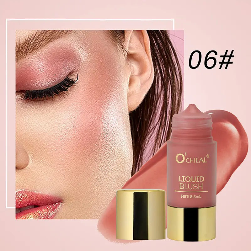 Liquid Blush and Eyeshadow - Versatile Makeup for Eyes, Cheeks, and Face with a Soft Watercolor Finish for a Radiant Glow