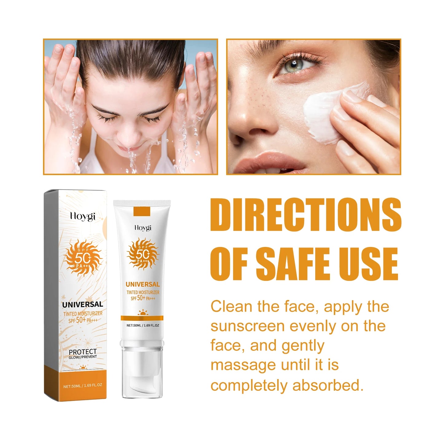 Whitening Face Sunscreen
