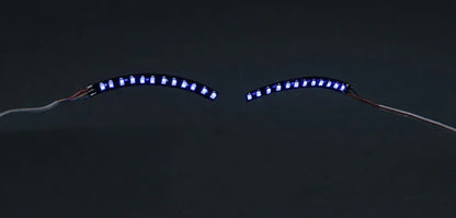 Luminous LED Eyelashes for Party Makeup and Halloween Celebrations