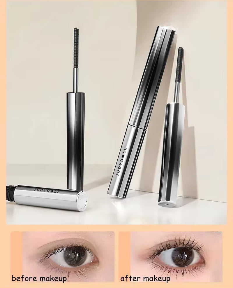 Judydoll Waterproof Lengthening and Curling Mascara - Non-Smudging, Quick-Dry, Long-Lasting Eye Makeup Cosmetics