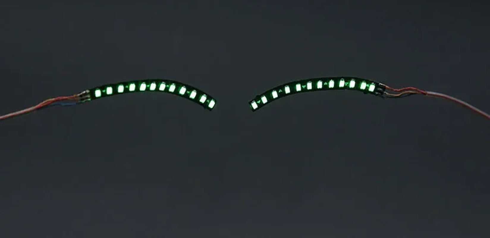 Luminous LED Eyelashes for Party Makeup and Halloween Celebrations