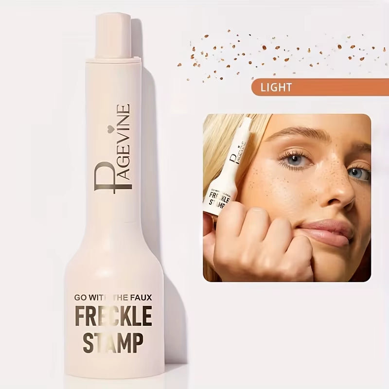 4-in-1 Natural Freckle Stamp Pen - Fast-Drying, Waterproof, Light Coverage Temporary Freckles for Cosmetic Makeup