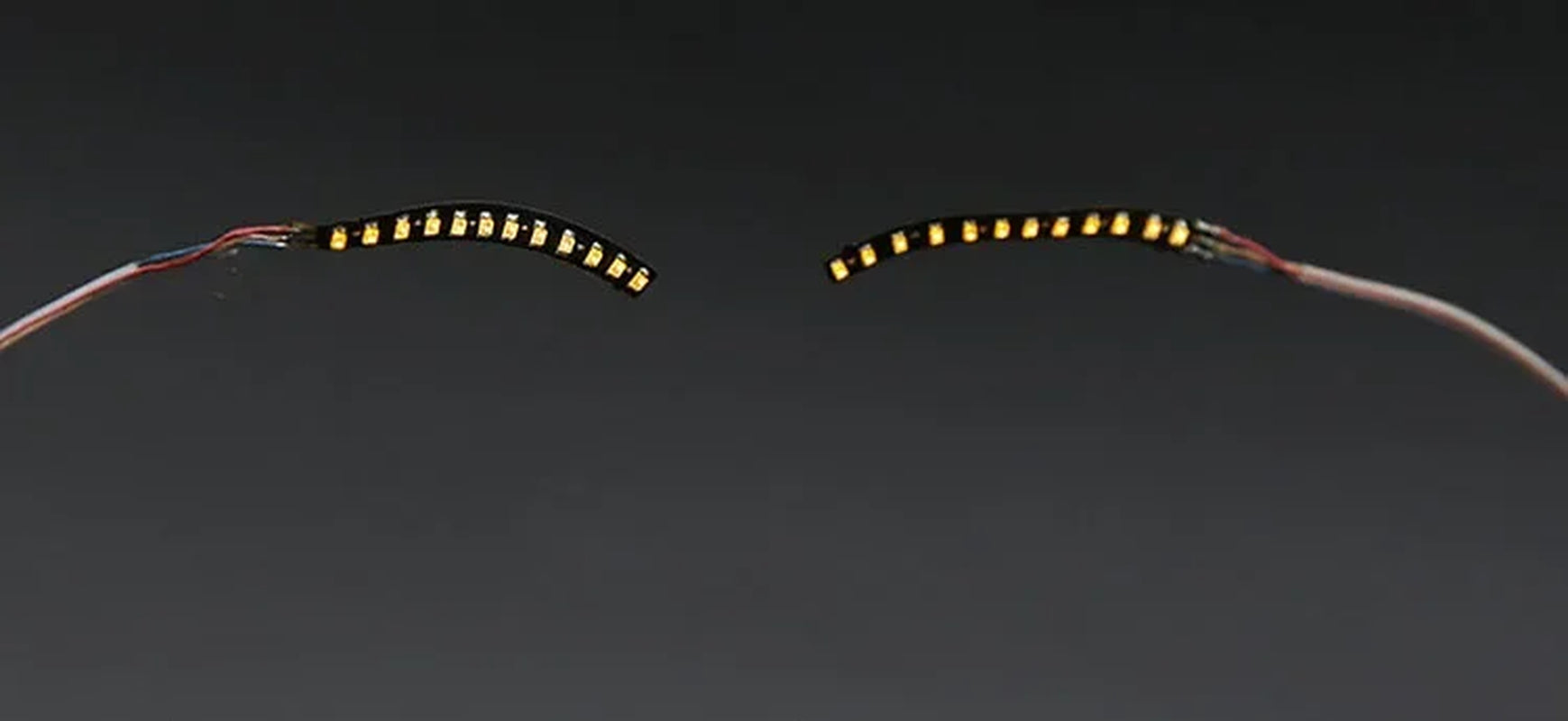 Luminous LED Eyelashes for Party Makeup and Halloween Celebrations