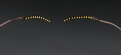 Luminous LED Eyelashes for Party Makeup and Halloween Celebrations