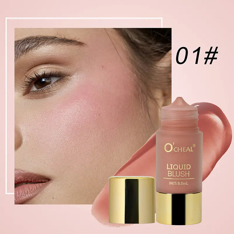 Liquid Blush and Eyeshadow - Versatile Makeup for Eyes, Cheeks, and Face with a Soft Watercolor Finish for a Radiant Glow