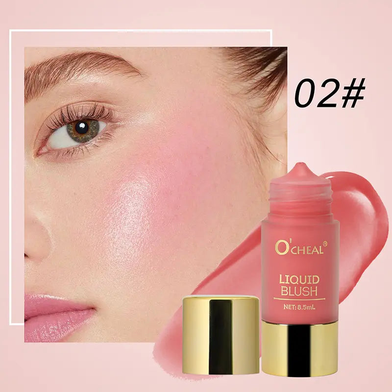 Liquid Blush and Eyeshadow - Versatile Makeup for Eyes, Cheeks, and Face with a Soft Watercolor Finish for a Radiant Glow