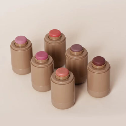 3-in-1 Blush Stick: Long-Lasting Moisturizing Cheek Color and Lip Gloss