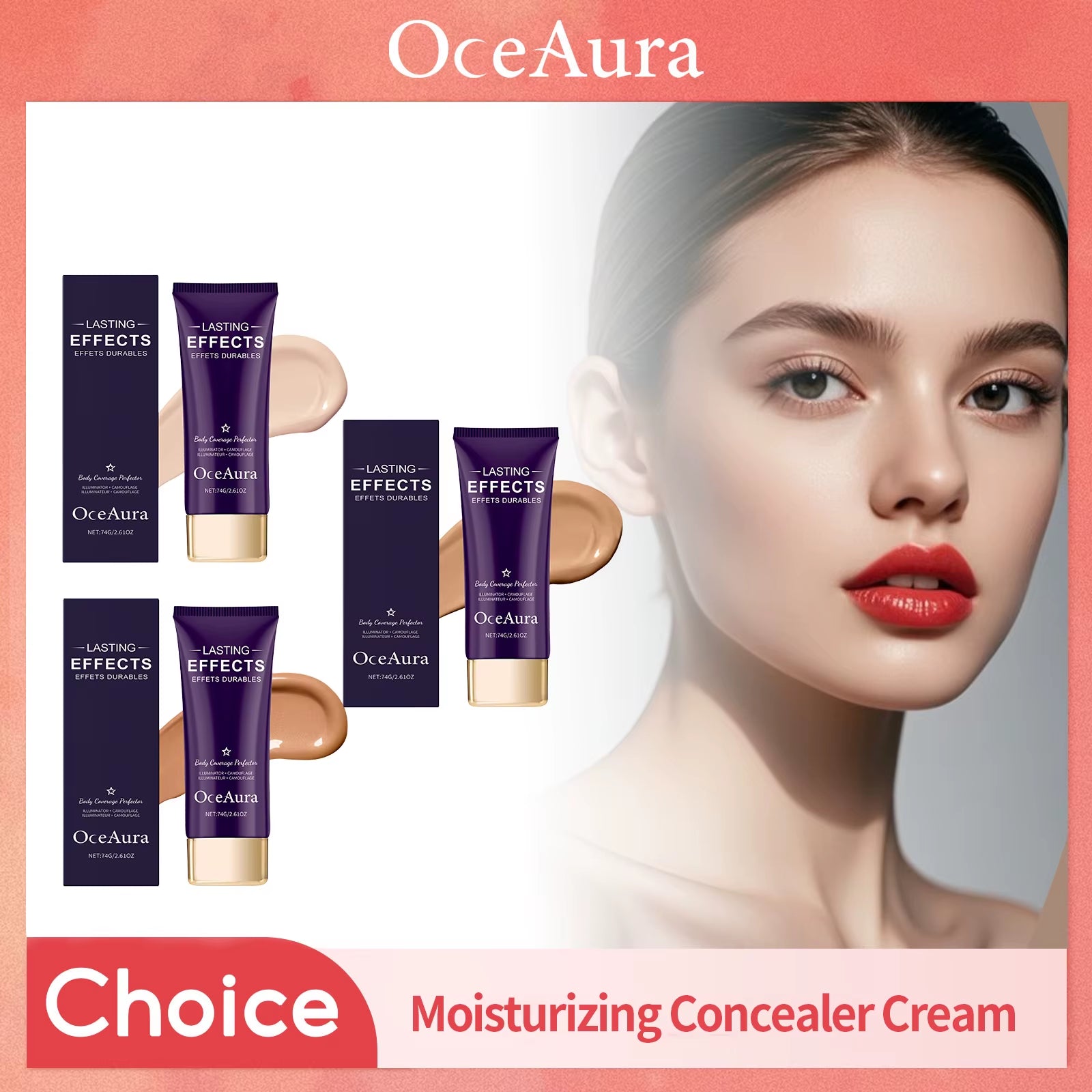 Liquid Concealer for Acne, Dark Circles, and Blemishes - Oil Control, Waterproof, Long-Lasting Makeup Solution