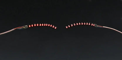 Luminous LED Eyelashes for Party Makeup and Halloween Celebrations