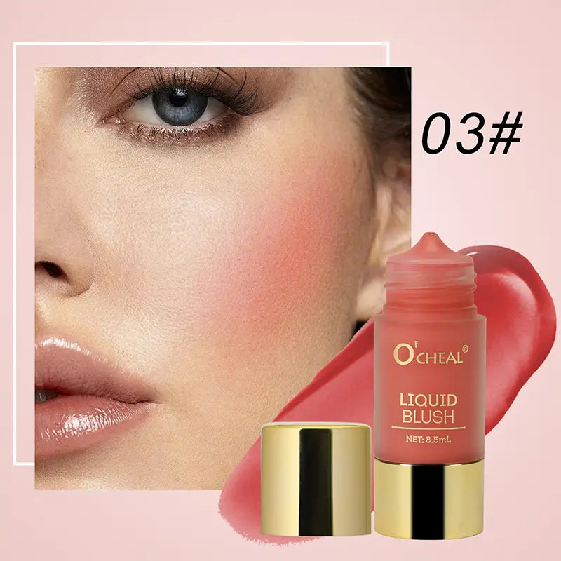 Liquid Blush and Eyeshadow - Versatile Makeup for Eyes, Cheeks, and Face with a Soft Watercolor Finish for a Radiant Glow