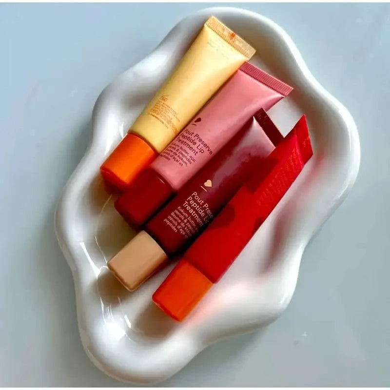Hydrating Peptide Lip Gloss with Tinted Protection Oil - Moisturizing Lip Balm and Plumping Lip Glaze for Enhanced Makeup Finish