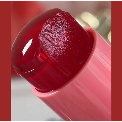 3-in-1 Milk Jelly Tint Blusher Wand - Moisturizing Long-Lasting Matte Rouge for Cheeks and Lips