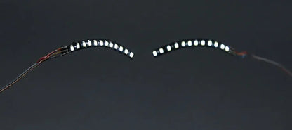 Luminous LED Eyelashes for Party Makeup and Halloween Celebrations