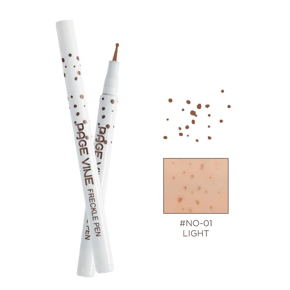 Freckle Point Makeup Pen - Long-Lasting Liquid Formula for Natural-Looking Freckles and Moles