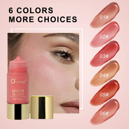 Liquid Blush and Eyeshadow - Versatile Makeup for Eyes, Cheeks, and Face with a Soft Watercolor Finish for a Radiant Glow