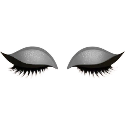 Reusable Eyelid and Eyelash Stickers - Natural Eye Fake Lashes for Women's Makeup and Easy Application Tool