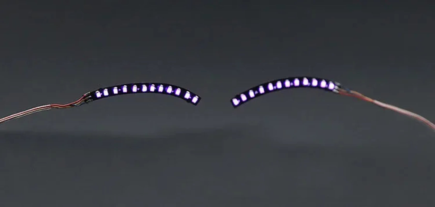 Luminous LED Eyelashes for Party Makeup and Halloween Celebrations