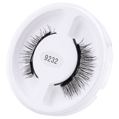 Professional Magnetic False Eyelashes Kit - 5 Pairs of Reusable Mink Lashes with Tweezers and Extension Tool