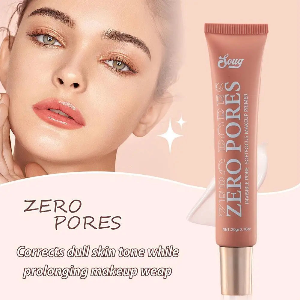 20ml Matte Makeup Primer for Pore Minimization and Oil Control, Suitable for Oily, Dry, and Combination Skin