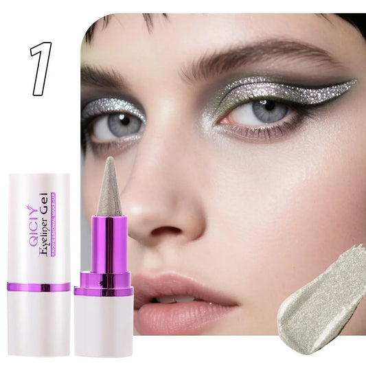 Eyeliner Gel - Precision Definition, Long-Lasting Formula, Creamy Texture, High Pigmentation, Water-Resistant, Versatile for Everyday Use