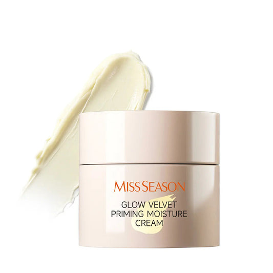 MISS SEASON Glow Velvet Priming Moisture Cream - Pore-Refining and Makeup-Enhancing Primer