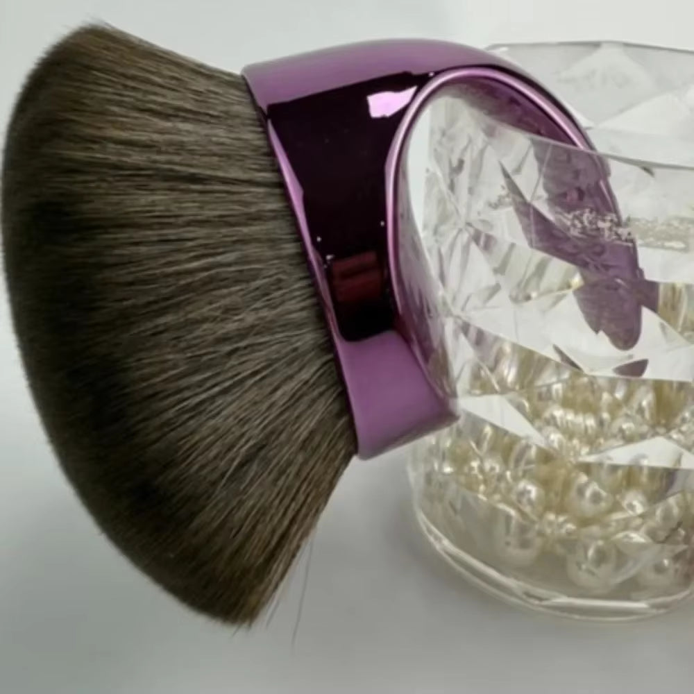 Extra Large Vegan Kabuki Brush for Blending Self Tanner and Foundation