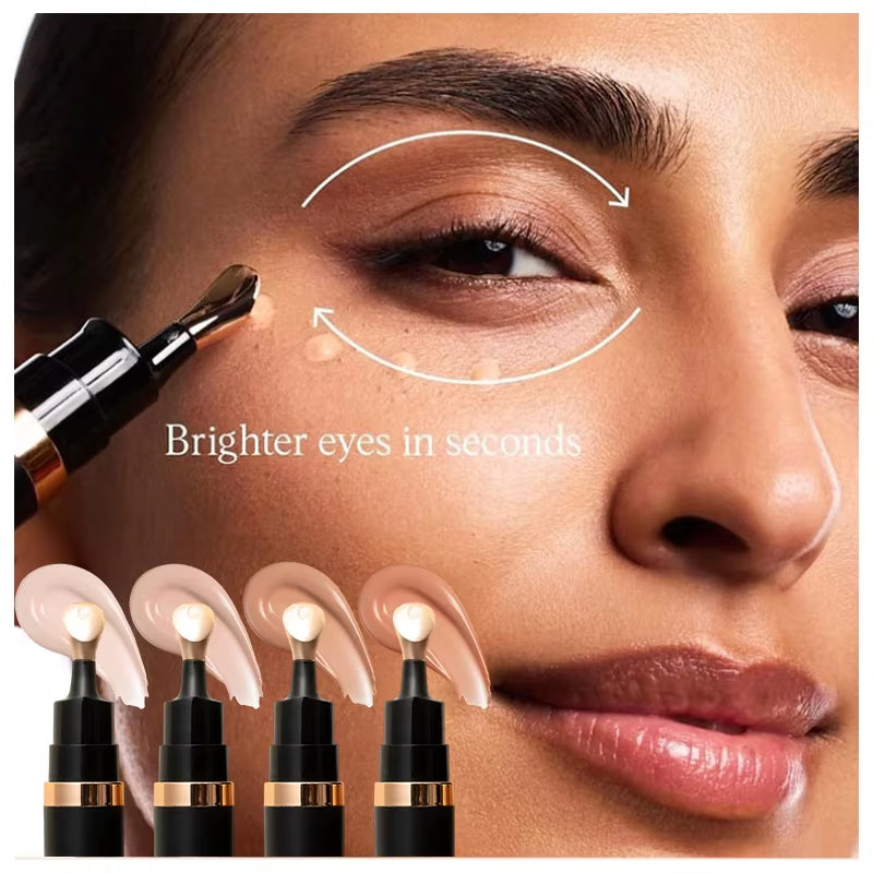 Anti-Aging Moisturizing Eye Concealer Stick - Full Coverage Formula for Dark Circles and Fine Lines