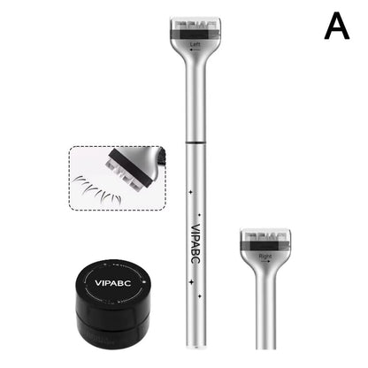 Dezone 3-in-1 Waterproof Lower Eyelash Stamp Pen - Natural-Looking Korean Makeup Cosmetics