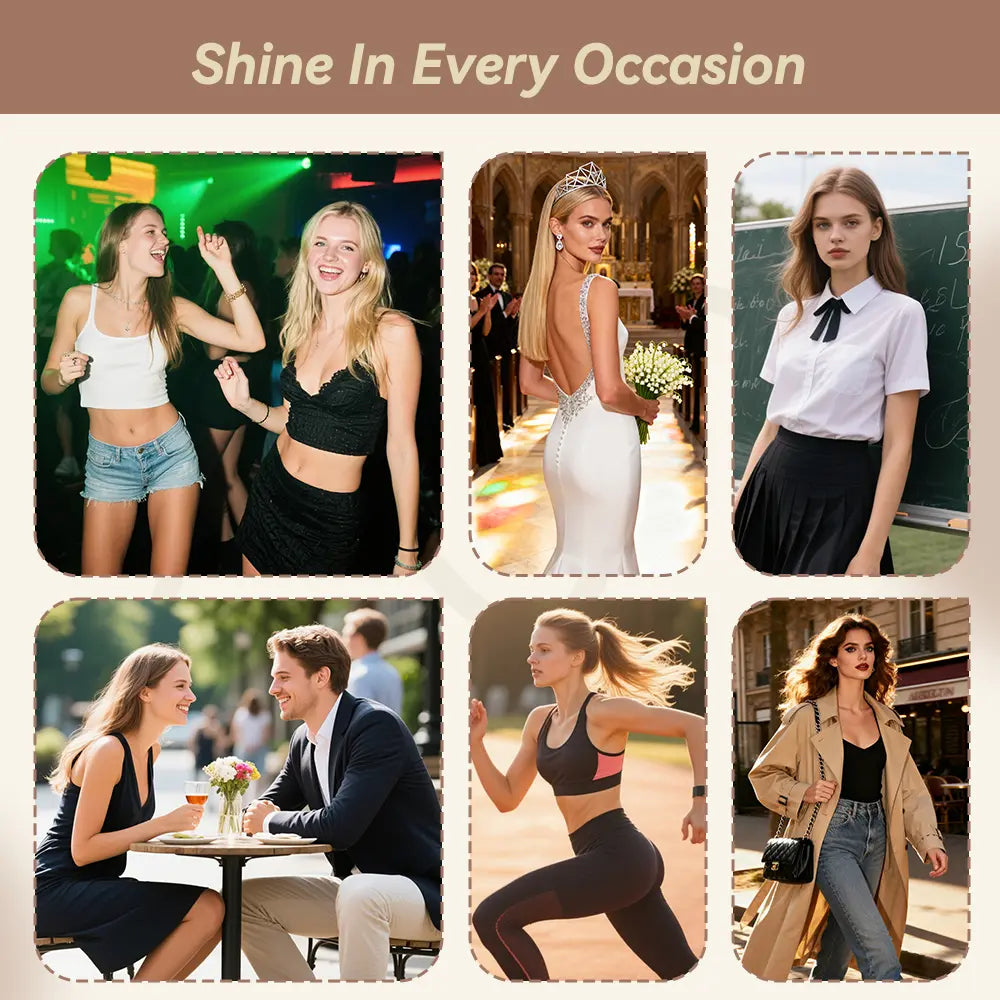 SELENE Maxcomfi Anime Lashes - Luna Style APHRODITE, Long-Lasting Waterproof Lashes with Super Soft Thin Band, Ideal for Daily Wear and Beginner-Friendly DIY Application for Flawless Volume