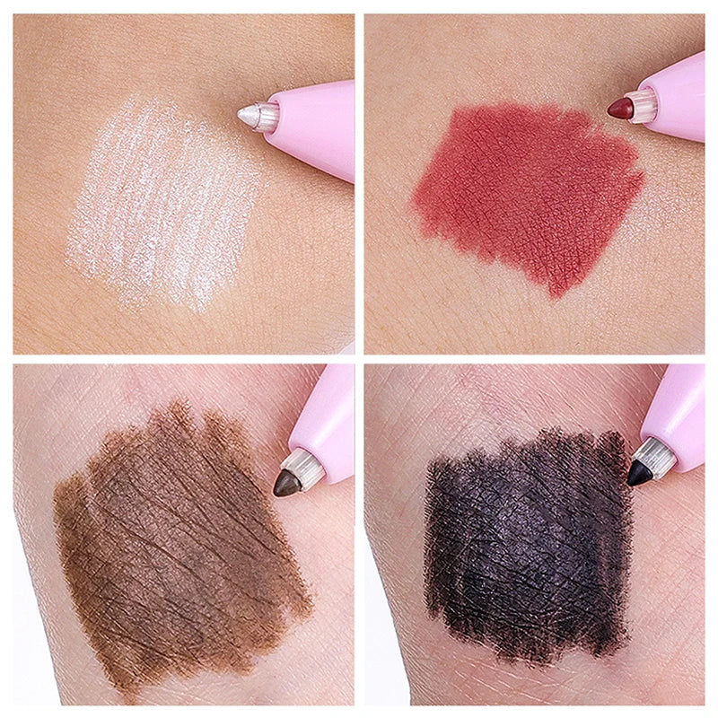 4-in-1 Multifunctional Makeup Pen: Lip Liner, Highlighter, Eyebrow Pencil
