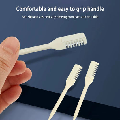 High-End 360-Degree Rotating Nose Hair Trimmer - Compact Handheld Nasal Clippers (1/2/3 Pieces)