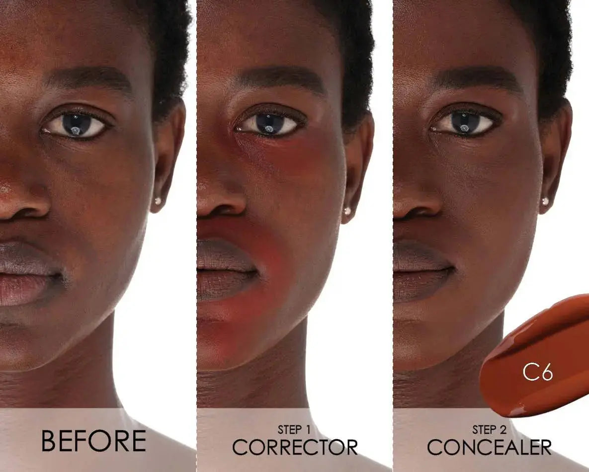 Natasha Denona Hy-Glam Correction Serum - Hydrating Formula for Concealer and Foundation, Daily Skincare Essential, Matte Brightening Moisturizer, 7Ml