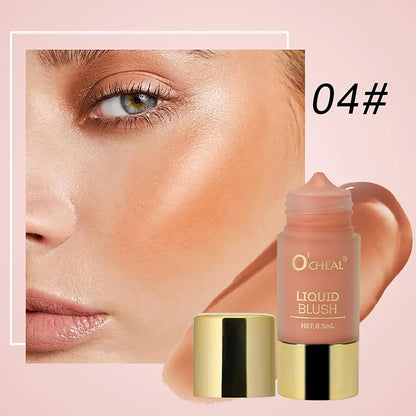 Liquid Blush and Eyeshadow - Versatile Makeup for Eyes, Cheeks, and Face with a Soft Watercolor Finish for a Radiant Glow