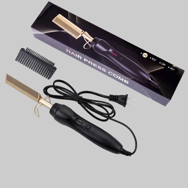 2 in 1 Hair Straightener Comb