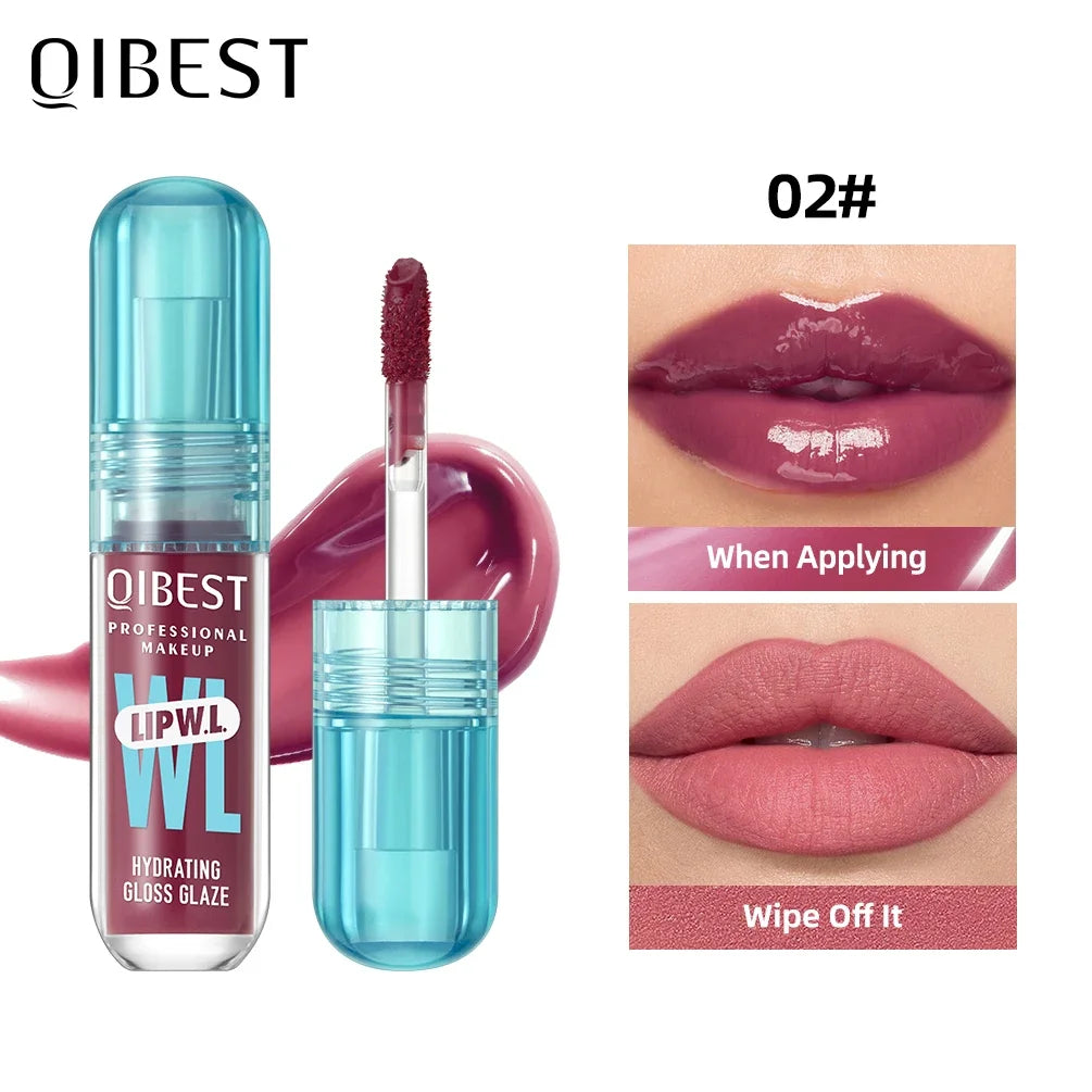 Qibest Original Moisturizing Lip Balm Lip Oil Gloss Care of The Lips Benetitnt for Lips Plumping Exfoliating Plumping Gloss Oil