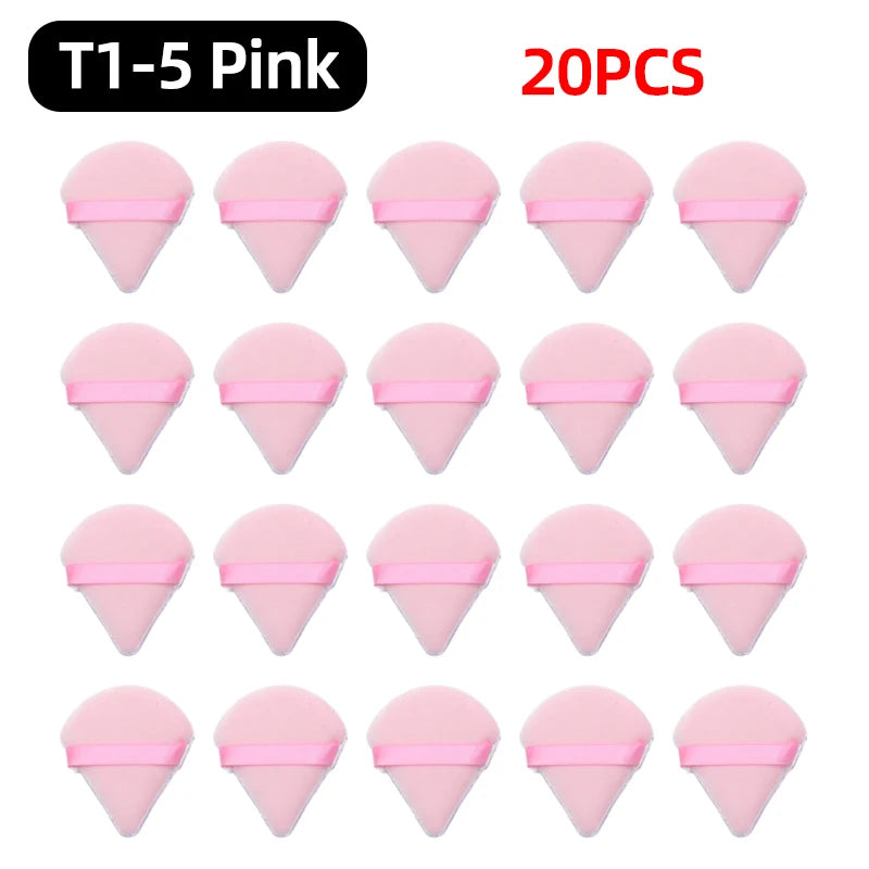 Powder Puff Face Makeup Sponge Cosmetics Soft Cotton Face Powder Puff  Washable Velvet Makeup Puff Tools
