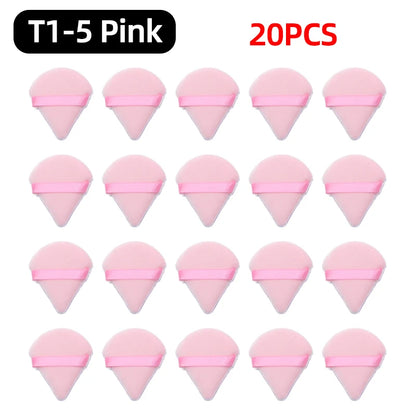 Powder Puff Face Makeup Sponge Cosmetics Soft Cotton Face Powder Puff  Washable Velvet Makeup Puff Tools