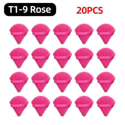 Powder Puff Face Makeup Sponge Cosmetics Soft Cotton Face Powder Puff  Washable Velvet Makeup Puff Tools