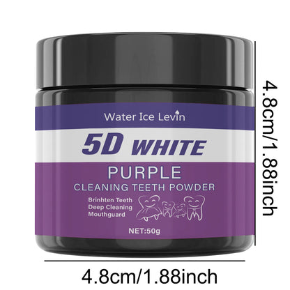 Purple Teeth Cleaning Powder