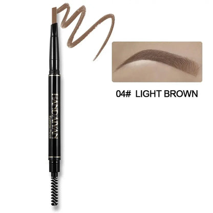 HANDAIYAN 5-Color Automatic Rotating Eyebrow Pencil – Waterproof & Long-Lasting