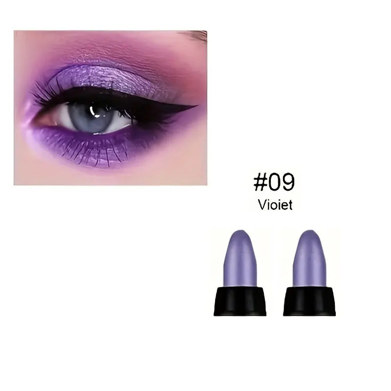 16-Color Pearlescent Waterproof Eyeliner – Glitter & Long-Lasting