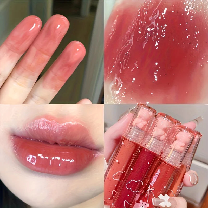 6-Color Jelly Lip Glaze Set