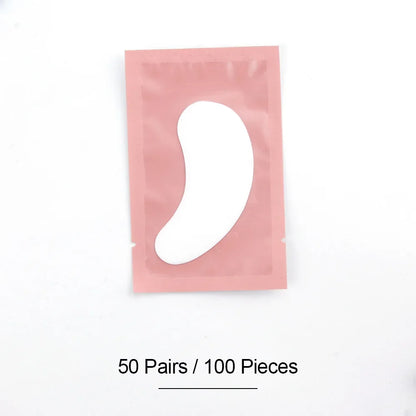 Lint-Free Under Eye Pads for Lash Extensions (50–100 Pairs)