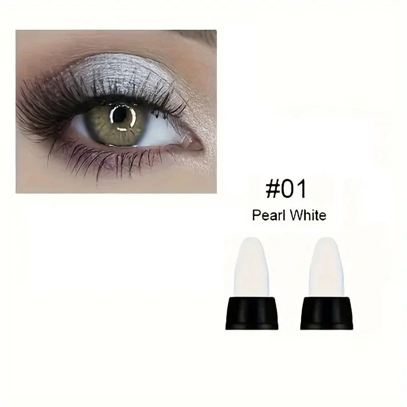 16-Color Pearlescent Waterproof Eyeliner – Glitter & Long-Lasting