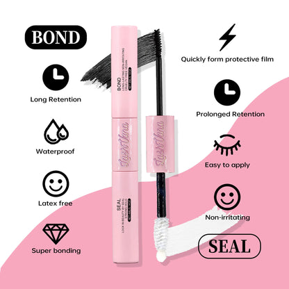DIY Lashes Extension Kit Eyelashes 40D 8-16mm 240PCS Clusters Lash Bond and Seal Makeup Tools for Gluing  Lashes Gluing Glue