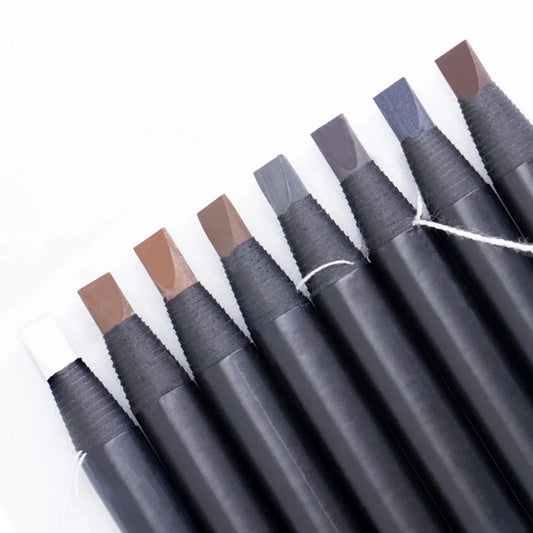 1PCS Eyebrow Pencil Waterproof Microblading Eyebrow Pen Tattoo Eyebrows Makeup 5 Colors Natural Long Lasting Eye Brow Pencil ﻿