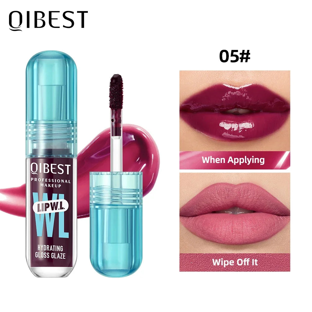 Qibest Original Moisturizing Lip Balm Lip Oil Gloss Care of The Lips Benetitnt for Lips Plumping Exfoliating Plumping Gloss Oil