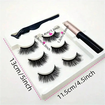 Magnetic Eyelashes & Eyeliner Set