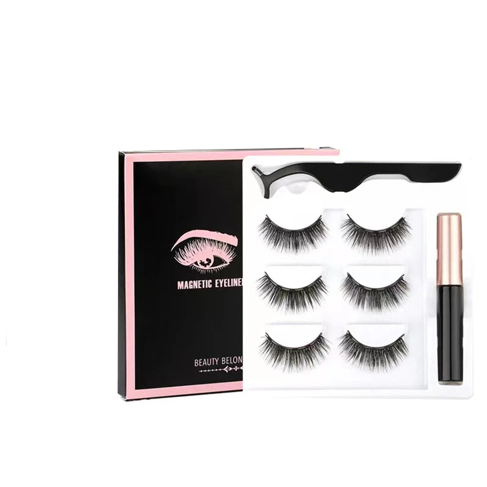 Magnetic Eyelashes & Eyeliner Set