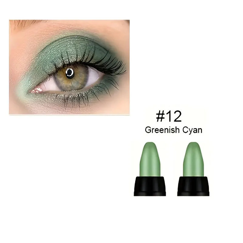 16-Color Pearlescent Waterproof Eyeliner – Glitter & Long-Lasting